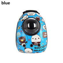 Load image into Gallery viewer, Space Capsule Fashion Dog Catbackpack Travel Cat Carrier Double Shoulder Bag Cat Backpack For Bag Small Pet Handbag Cat Carrying
